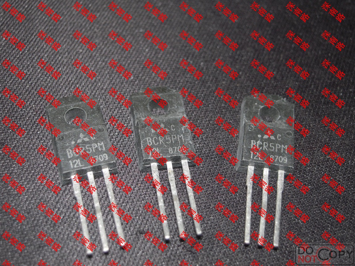 双向可控硅BCR5PM-12L BCR5PM12L BCR5PM 5A600V洗衣机电脑版专用