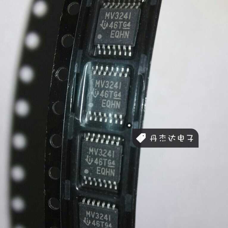 LMV324IPWR LMV324 TSSOP-14低电压四运算放大器 TI MV324I