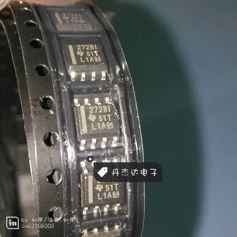 一级 TLC272BIDR 线性 仪表 运算 缓冲器放大器 272 TLC272 - 实物图