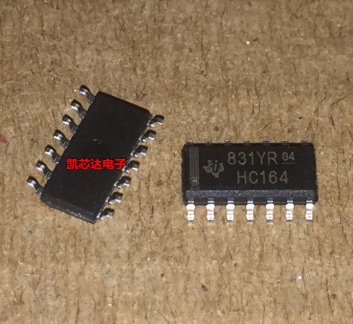 全新原装正品  74HC164D SN74HC164DR SOP14 八位移位置寄存器