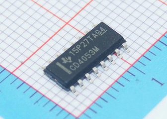 100%全新 CD4053BM CD4053M 三组二路模拟开关 SOP16 原装进口