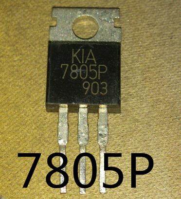 三端稳压器芯片KIA7805P 7805P  TO220  TO-220F  原装正品 直拍