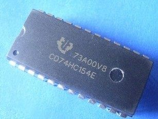 CD74HC154E 宽体 全新原装CD74HC154 IC 集成电路CD74HC154