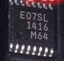 印字E07SL MB15E07SLPFV1-G-ER-6E1 MB15E07 SSOP16 全新原装IC