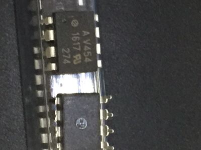 全新进口光电耦合 A V454 HCPL-V454高速耦合器DIP8系列可直拍