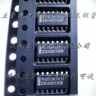 全新原装正品 CD4001BM SOP14 贴片 集成电路芯片
