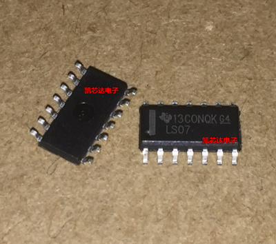 全新原装正品 SN74LS07DR 74LS07D LS07 SOP16 3.9MM 现货 可直拍