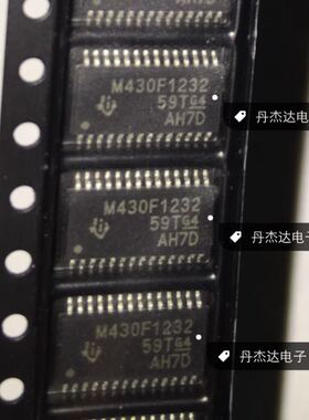 一级 MSP430F1232IPWR M430F1232 TSSOP28 微控制器 进口原装
