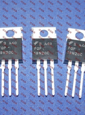 场效应管FQP19N20C FQP19N20 19A200V FSC 19N20进口全新电子配件