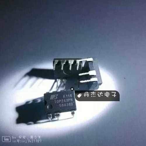 一级 TOP243 TOP243PN POWER开关电源管理芯片【直插7脚】