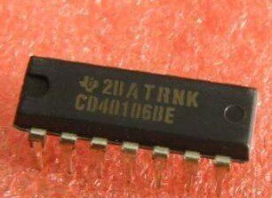 CD40106BE芯片 全新原装CD40106 IC 集成电路CD401106 DIP