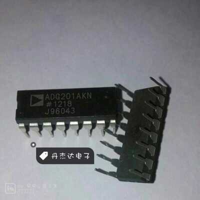 ADG201AKN .AKNZ , LC2MOS四路SPST开关IC 双列16直插脚DIP封