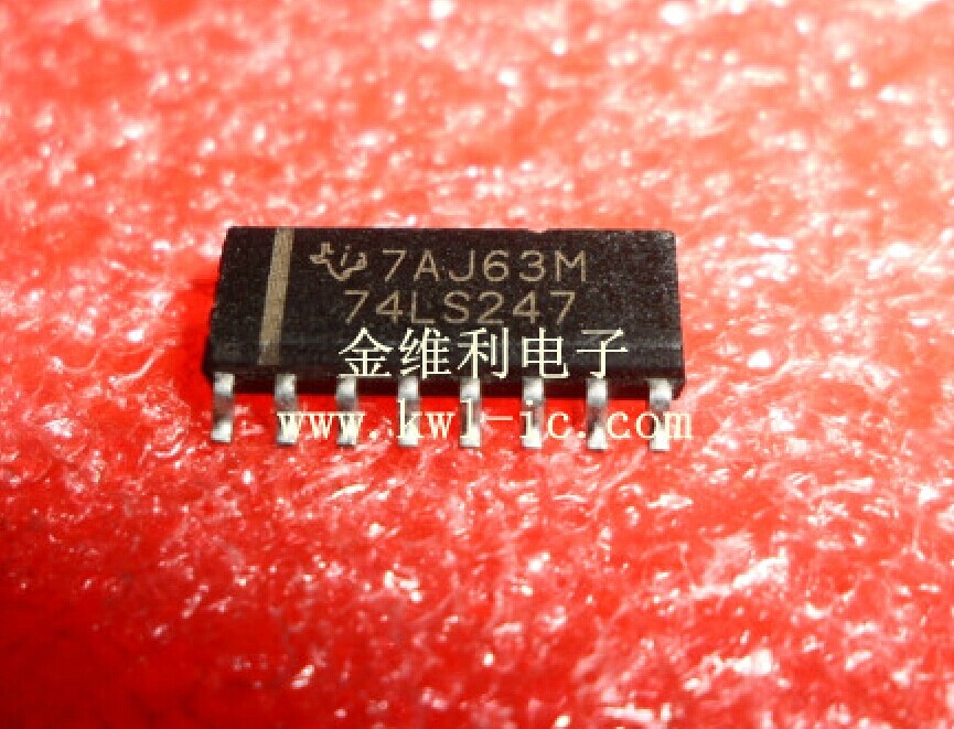 全新原装正品 74LS247 SOP 贴片 集成电路芯片