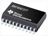 SN74HC377DWR SN74HC377N 具有时钟使能输入的八路 D 类触发器