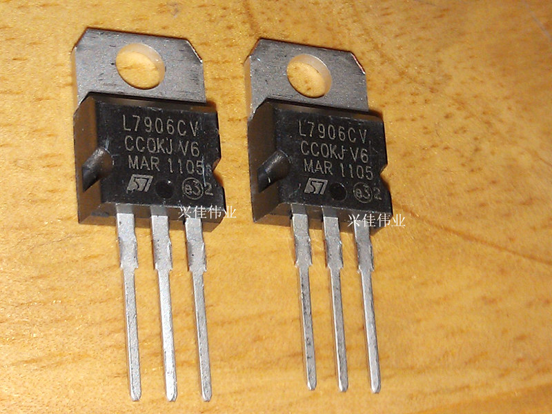 全新 7906 L7906 L7906CV TO-220 6V/1.5A 三端稳压器