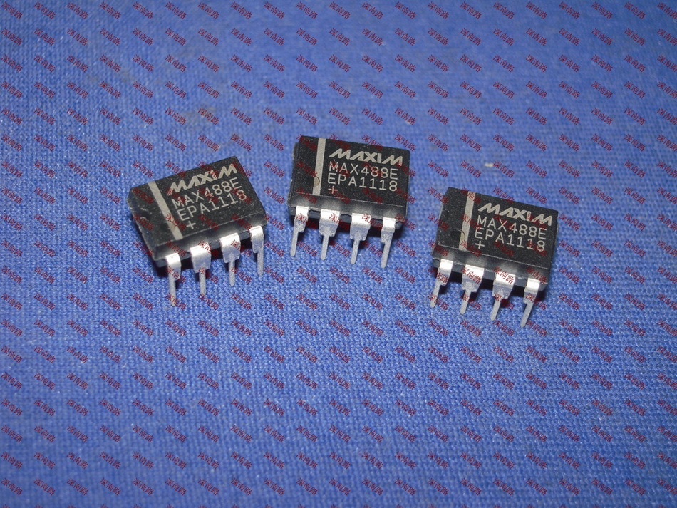 收发器芯片MAX488EEPA MAX488 MAX488E MAX DIP进口原装接口配件