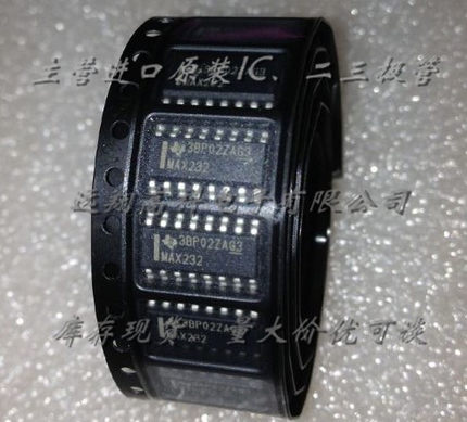 MAX232DR芯片TI SOP16，进口原装现货，可开增值票，量大价优可谈