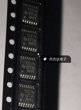 一级 Y2274 TLC2274IPW  轨到轨四运算放大器  进口原装
