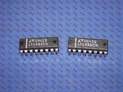 接口 驱动器芯片LTC486CN LTC486CN#PBF LT LTC486 PDIP进口原装
