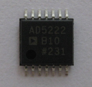 AD5222BRU10  AD5222B10  AD5222  TSSOP