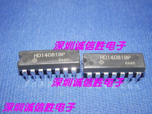存储器HD14081BP HD14081 HIT DIP14进口全新集成逻辑芯片 配件