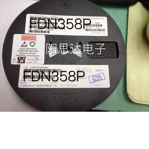 FDN358P丝印358 仙童 P沟道 一盘3000=450元现货优势