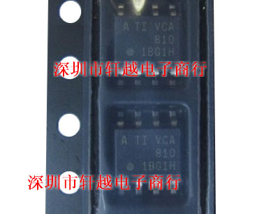全新进口高增益调整范围/宽带电压控制放大器VCA810AID SOP8