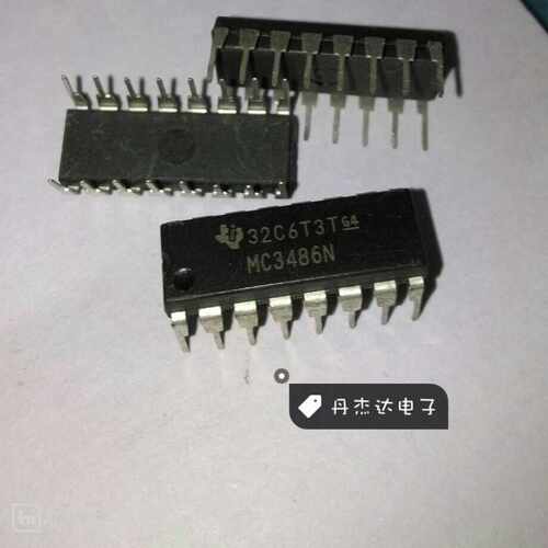 一级 MC3486N DIP16 直插汇流线收发器 进口原装 专业配单