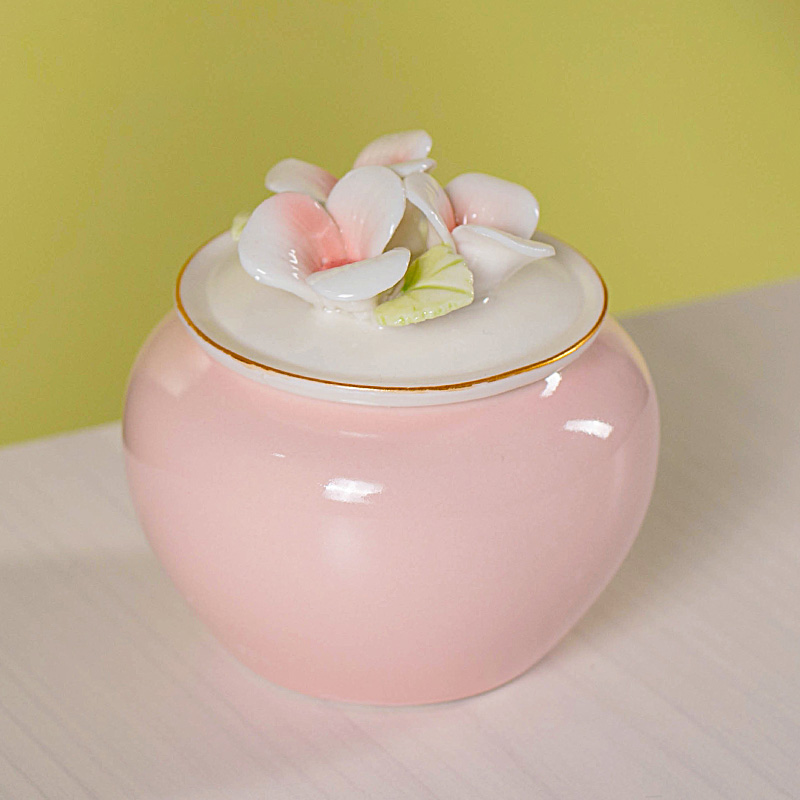 宠物骨灰盒立体花开富贵大小号