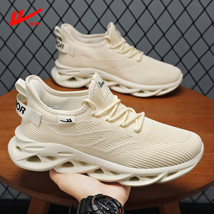 回力男鞋2025夏季透气网面轻便跑步鞋大码防滑运动鞋情侣潮鞋新款