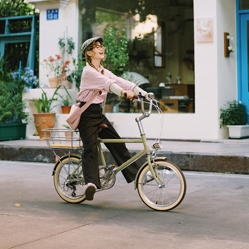 自行车女士小个子女款女生轻便款成人通勤城市普通淑女成年复古式
