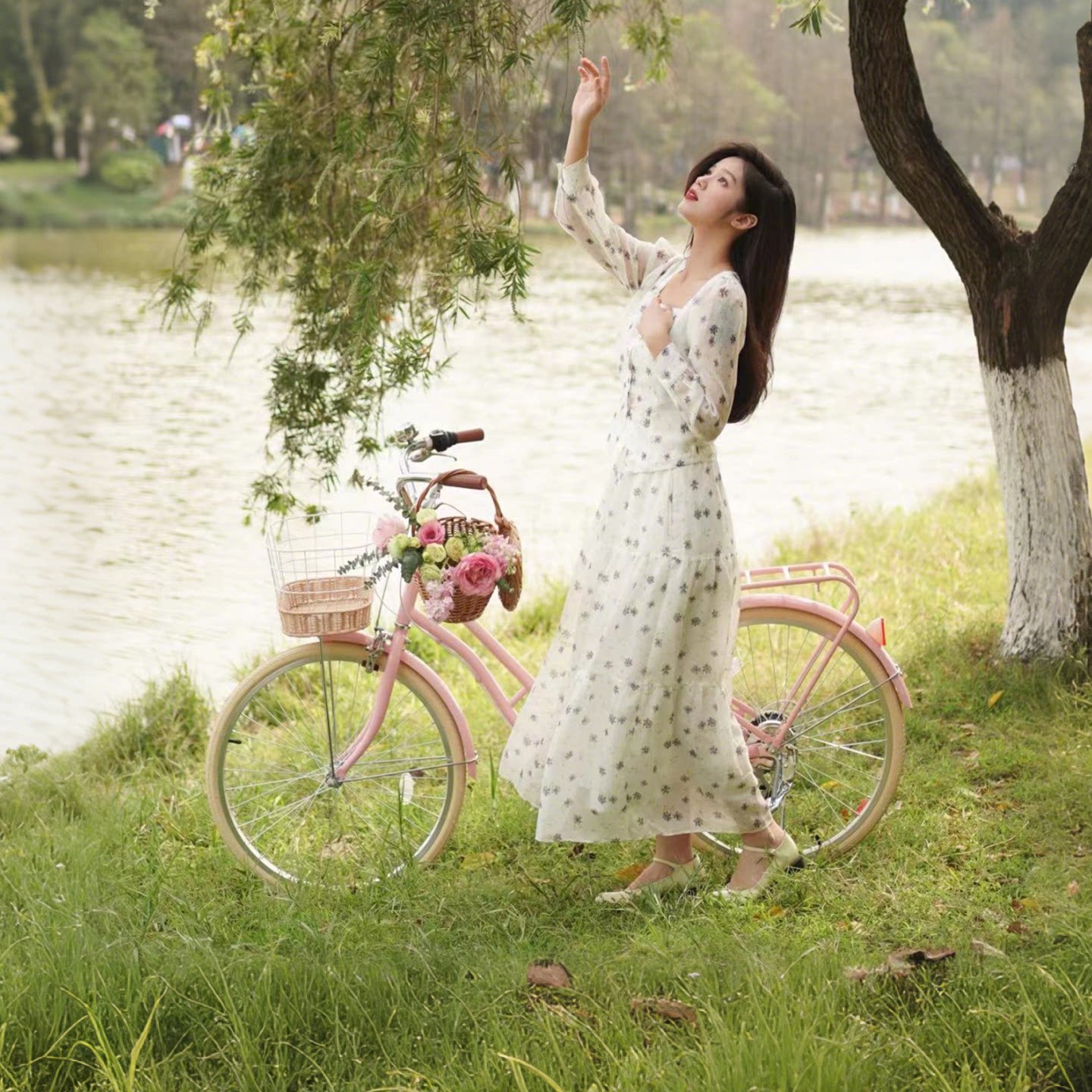 女款自行车女士通勤用新款城市女式上班代步普通成人24寸26寸复古