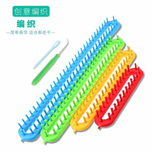 零基础围巾帽子diy懒人效果棒针
