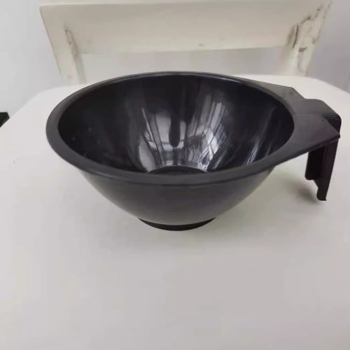 大号直角带把焗油碗染发碗出口款