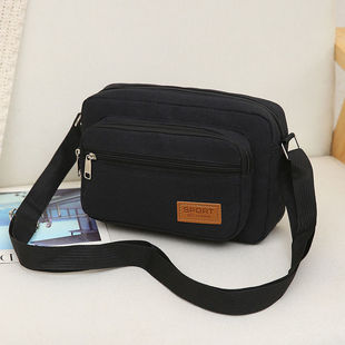 加厚帆布男女包斜挎收钱包生意包单肩包旅游包卖票包零钱包包