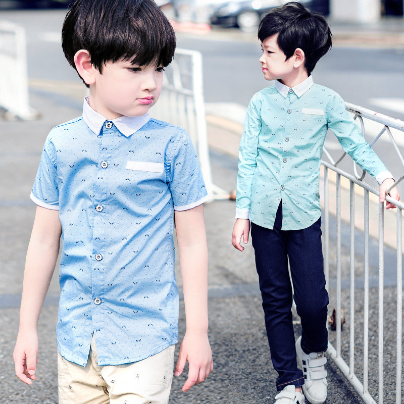 Chemise garcon à manche longue - Ref 2079514 Image 3