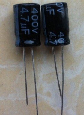 400V4.7UF 电解电容 CD4.7UF/400V SANCON三鑫 全新货 100只