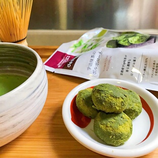 两件包邮日本人气小众成城石井火爆零食抹茶有机烘焙茶和三盆饼干