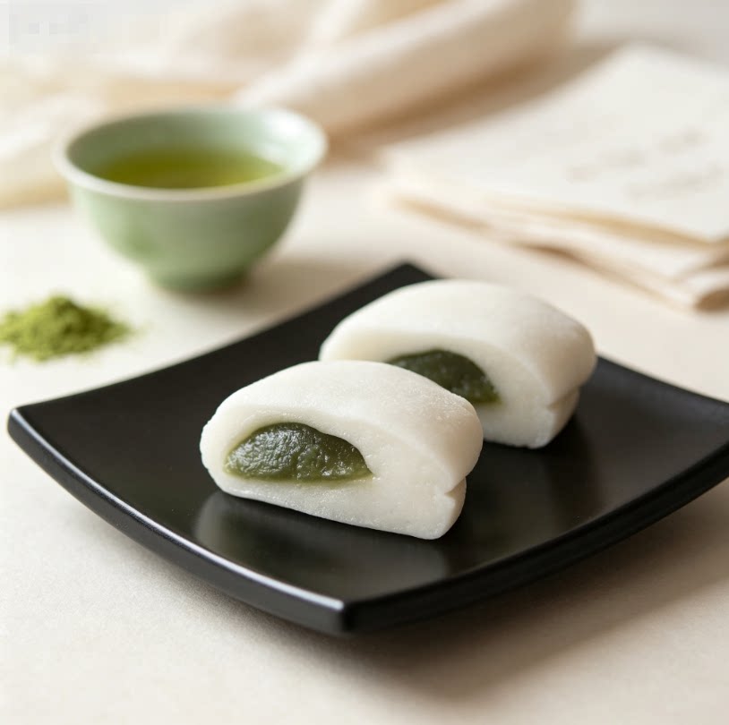 【新品】日本本土菓游茜庵清淡柚子豆沙麻薯大福礼盒伴手礼