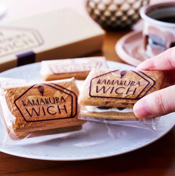 【4.25发】顺丰日本代购镰仓小川轩朗姆提子夹心黄油饼干短赏5天