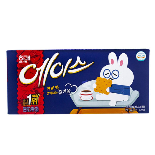 韩国咸味薄脆饼干218g
