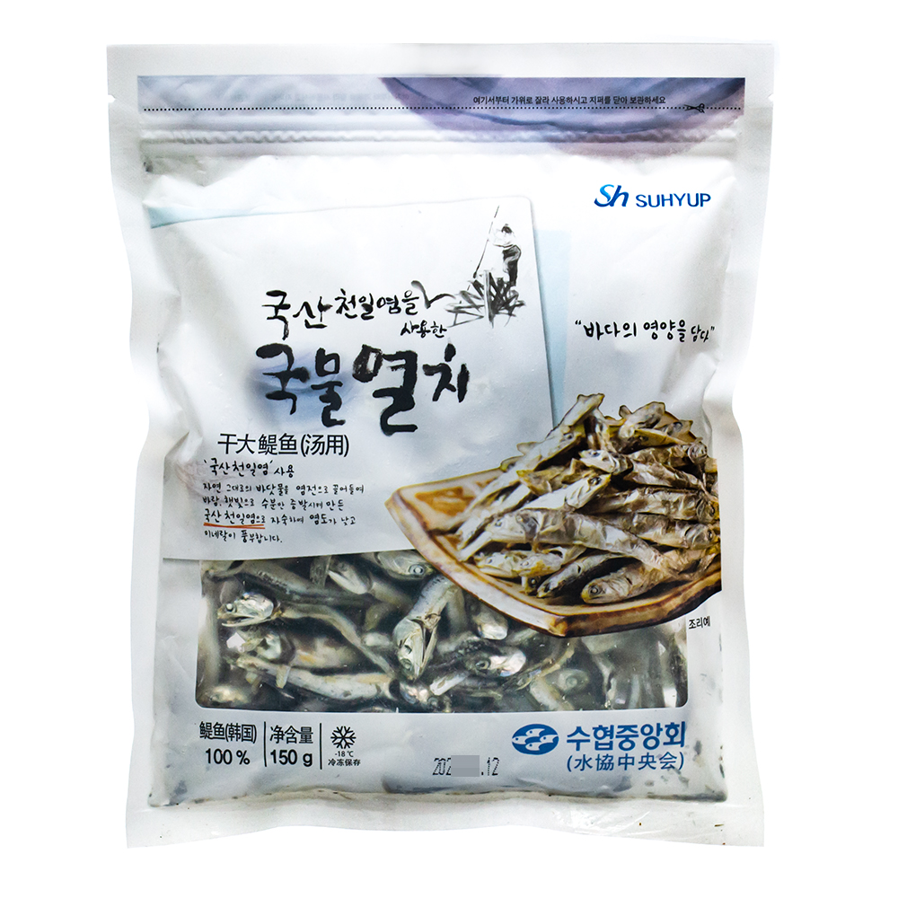 韩国进口水协汤用炒用鳀鱼干150g