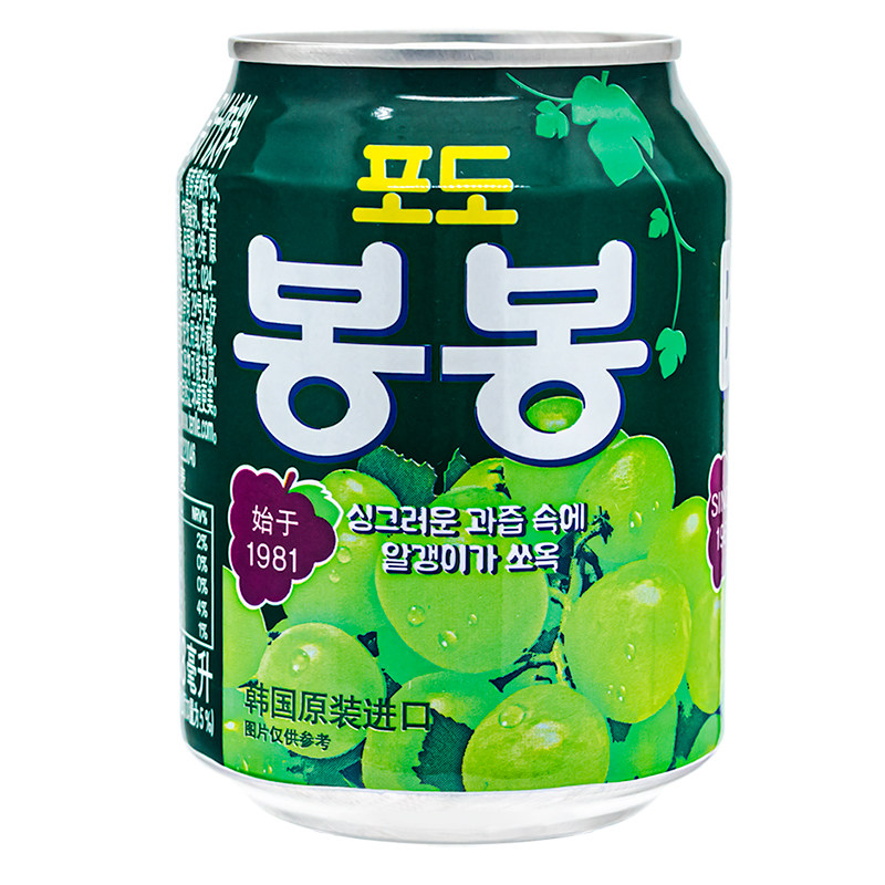 韩国进口海太葡萄果粒果汁饮料菠萝味草莓味梨味,咖啡/麦片/冲饮,果味/风味/果汁饮料,淘宝优惠券,粉丝福利购,淘宝优惠卷