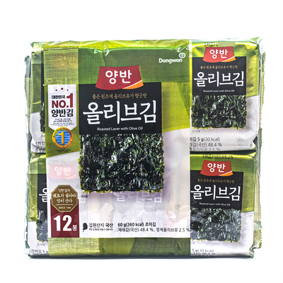 韩国东远橄榄油酥脆海苔米饭伴侣