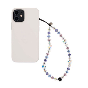 StringTing水晶蝴蝶手机链挂绳饰品手腕绳进口水晶串珠腕带百搭