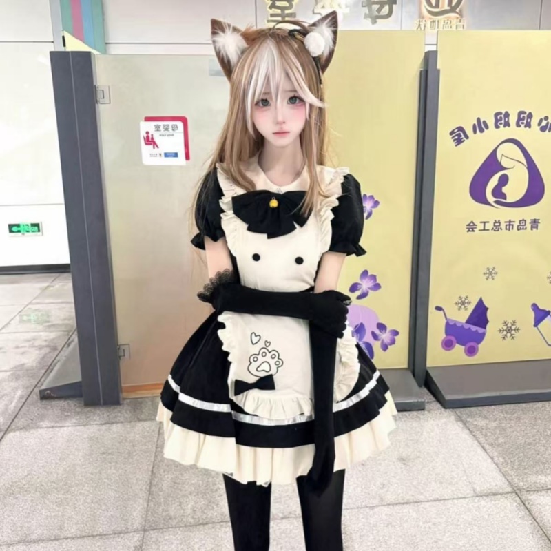【小红书爆款】猫咪萌妹女仆装