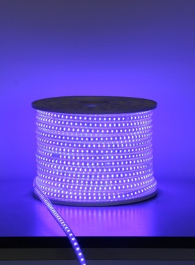 220v超亮冰蓝色冷天蓝光冷光内照明灯带线型灯带led灯条照明灯带