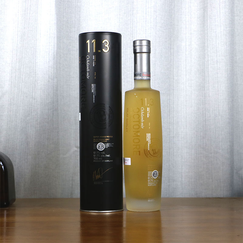 布赫拉迪 bruichladdich 泥煤怪兽限量版11.3号单一麦芽威士忌