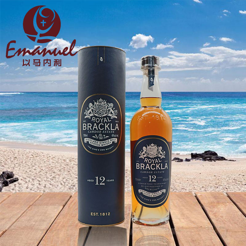 royal brackla 12yo 皇家布莱克拉12年单一麦芽威士忌 进口洋酒