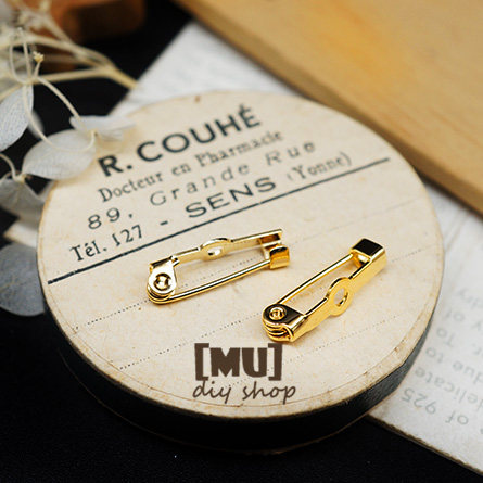 DIY 쥬얼리 액세서리 일본 수입 KIWA 미니 안전 버클 브로치 핀 5개 원래 포장